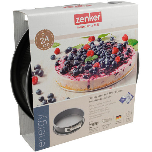 Tortownica forma 24 cm teflonowa do pieczenia  okrągła Zenker 6902