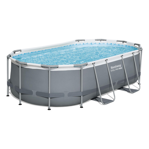 Basen ogrodowy stelażowy 427 x 250 x 100 cm 18w1 Bestway 56620