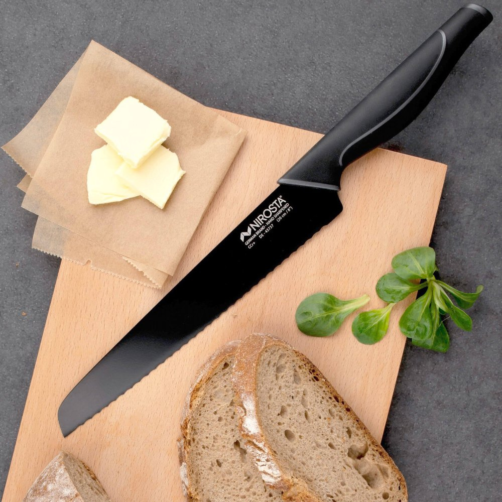 Nóż kuchenny do pieczywa chleba  35/20cm NIROSTA 43737