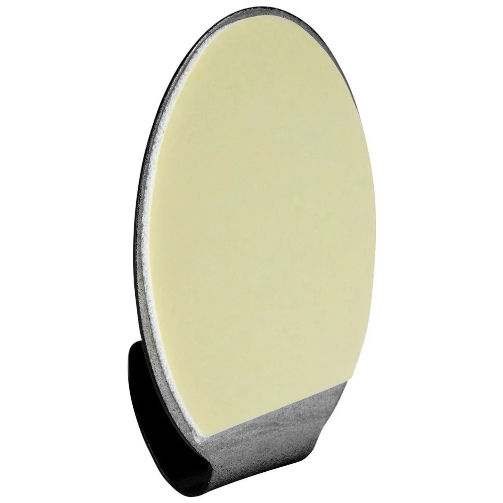 Haczyk wieszak samoprzylepny stalowy czarny 5,5x3,5 cm 4 szt.