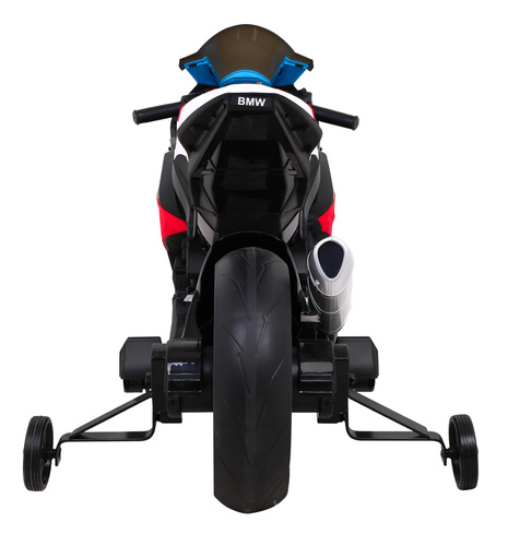 Motor BMW HP4 na akumulator dla dzieci Czerwony + Pomocnicze kółka + Wolny Start + EVA + MP3 LED