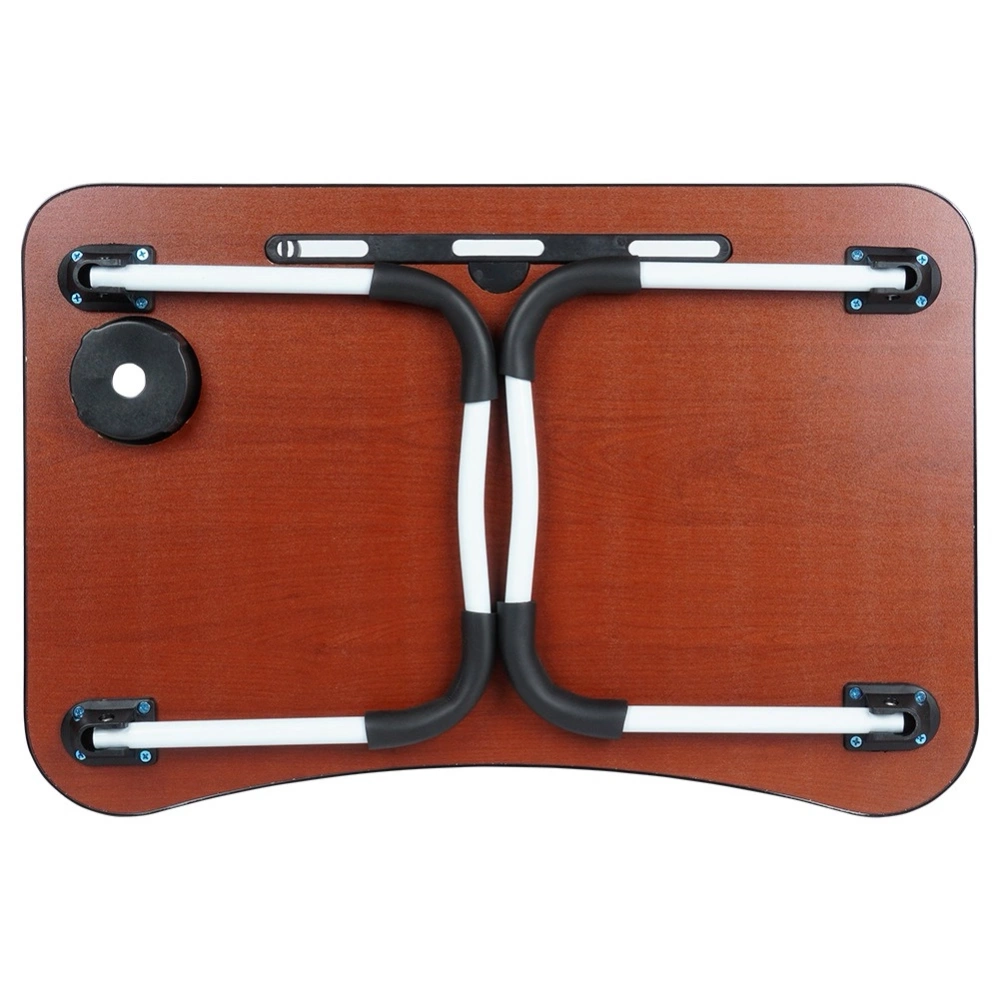 Stolik pod laptop i tablet śniadaniowy składany do łóżka 61,5x40x26 cm