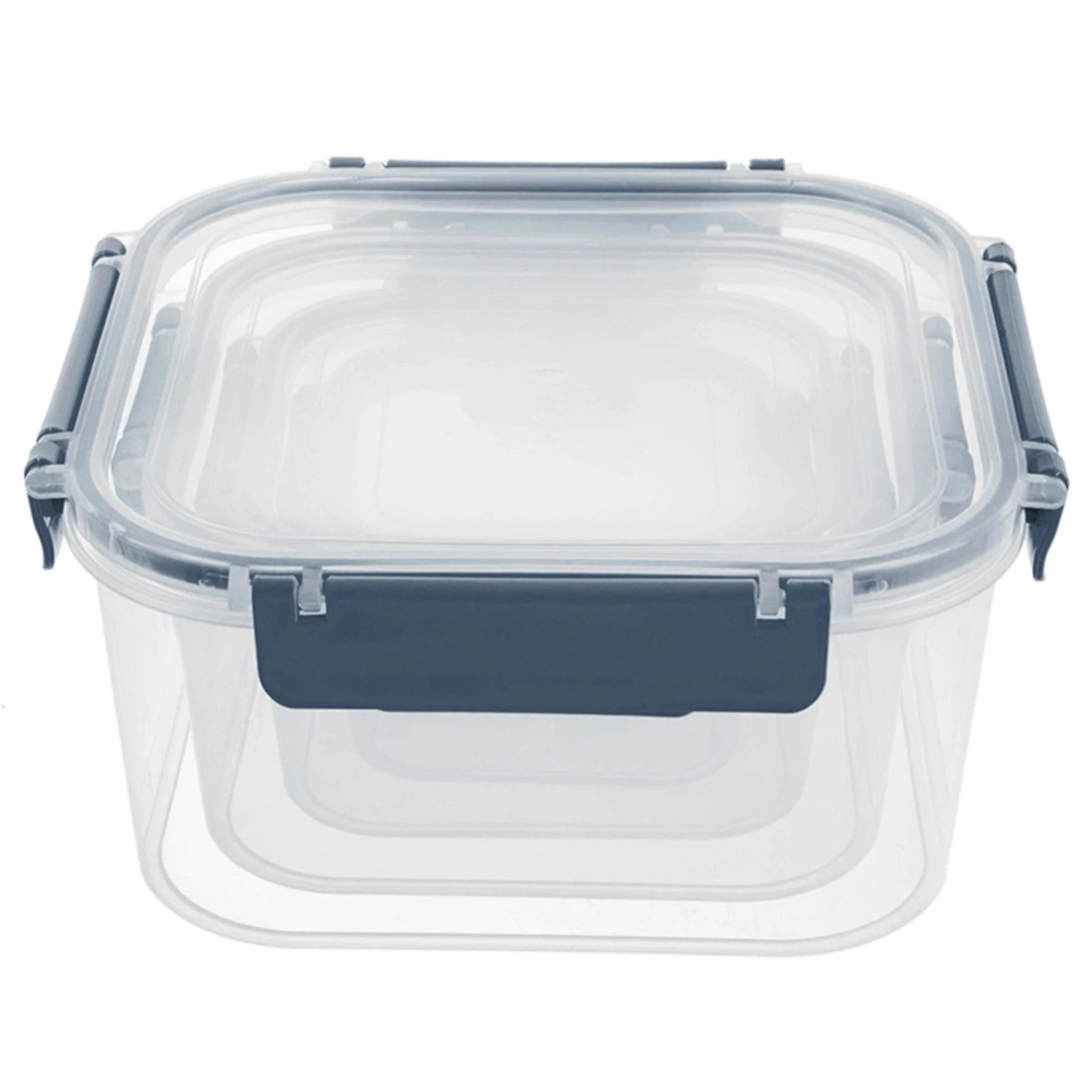 Pojemniki na żywność z pokrywką i uszczelką 4 szt.