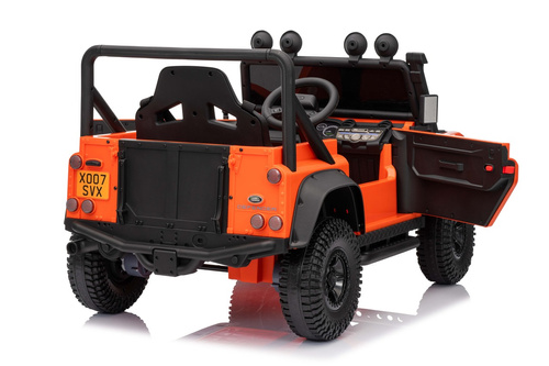 Pojazd Land Rover Defender 110 SVX Concept Pomarańczowy