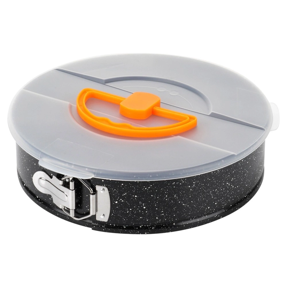 Tortownica rozpinana granitowa z pokrywką 26 cm