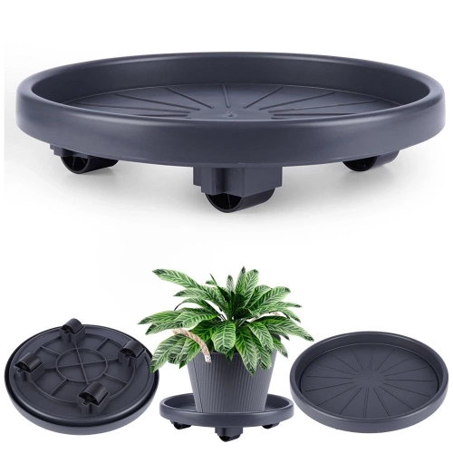 Podstawka pod doniczkę na kółkach 30 cm