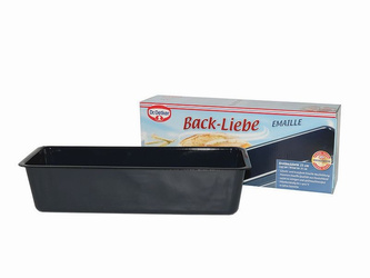 Forma do pieczenia chleba ciast emaliowana 35x12x8,5 cm Dr. Oetker