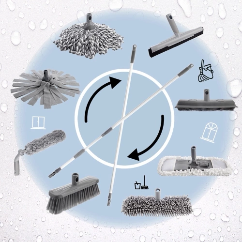 Mop do okien ze ściągaczką 2w1 CLEAN SYSTEM