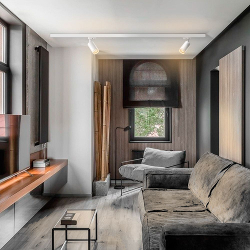 Oprawa Reflektor Spot Videx 30W GU10 IK07 do Szynoprzewodu Biały