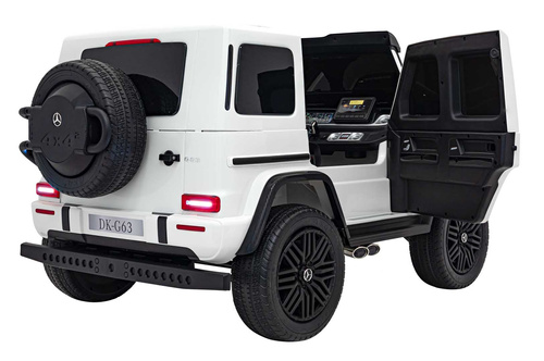 Pojazd Mercedes Benz G63 AMG XXL STRONG Biały