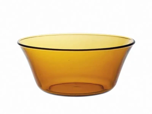 Miska salaterka bursztynowa 250 ml hartowane szkło Duralex