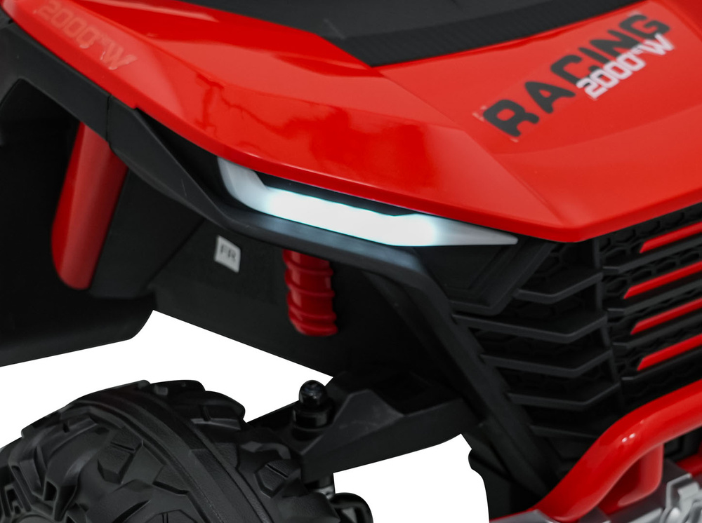 Pojazd RACING Road 2000 Czerwony