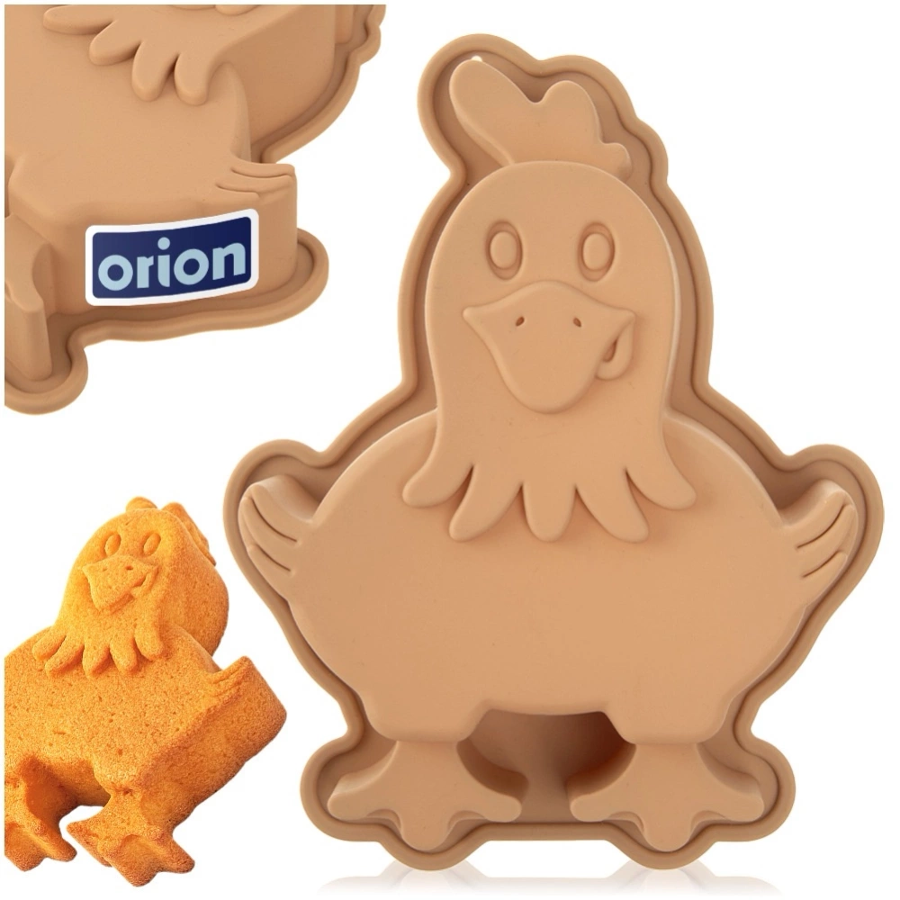 Forma do pieczenia silikonowa kura 19,5x15x4 cm