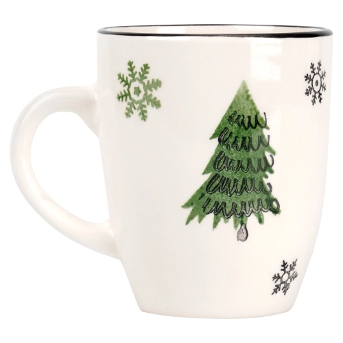 Kubek ceramiczny choinka 350 ml