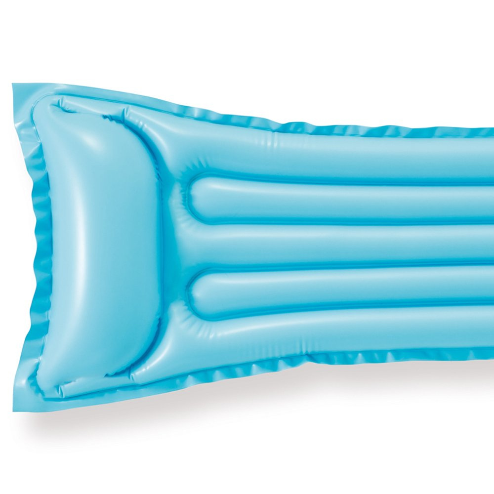 Materac dmuchany do pływania plażowy 183 x 69 cm INTEX 59703 niebieski 