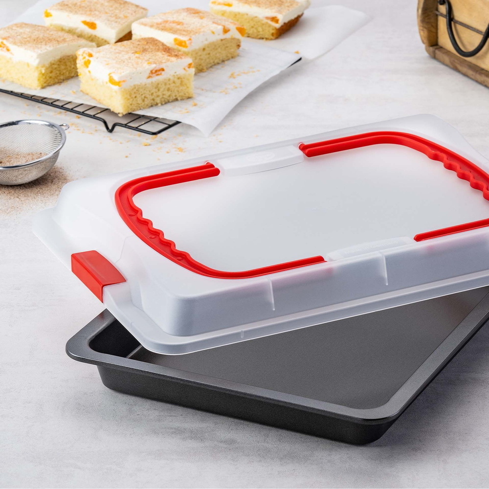 Forma do pieczenia z pokrywką 29x42 cm Dr. Oetker