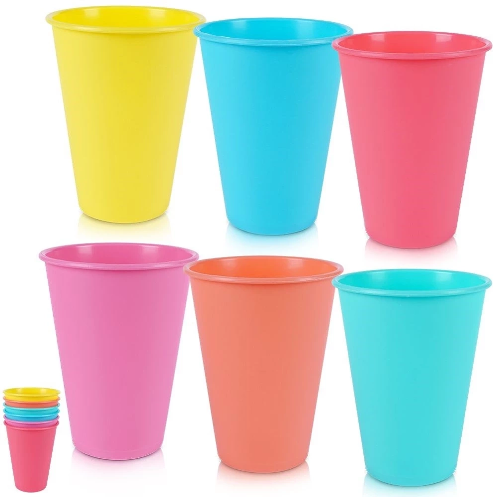 Kubki plastikowe 400 ml 6 szt.
