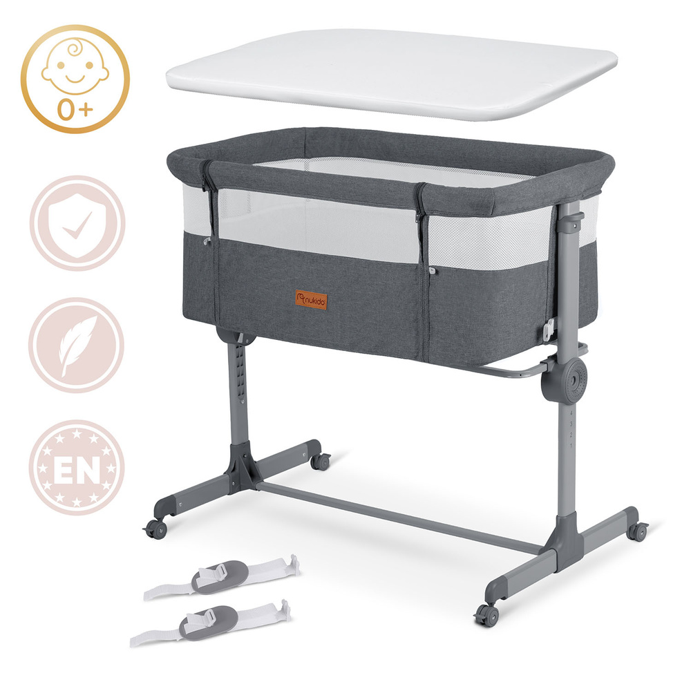 Łóżeczko dziecięce składane turystyczne dostawka 