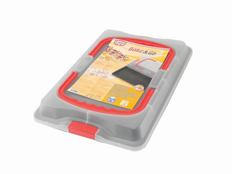 Forma do pieczenia z pokrywką 29x42 cm Dr. Oetker