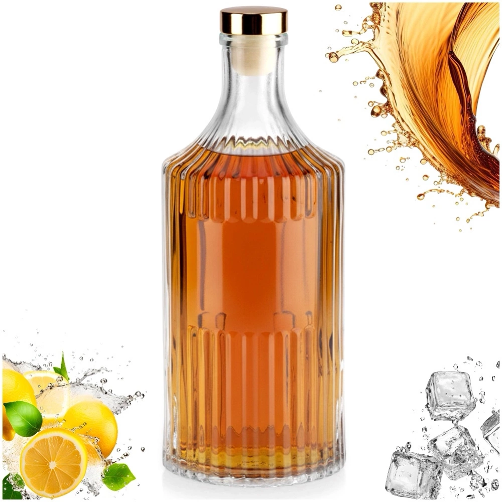 Butelka z korkiem szklana 500 ml