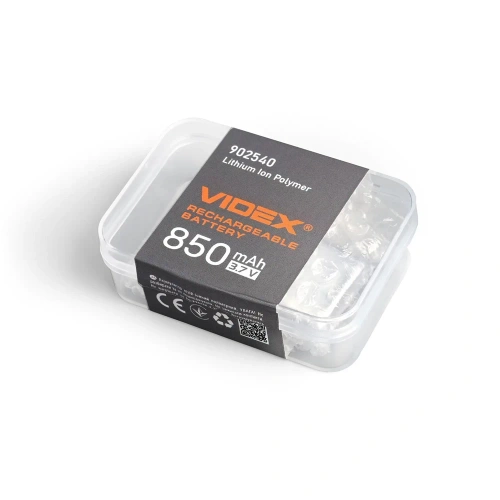 Akumulator Li-pol 850mAh do latarek VIDEX