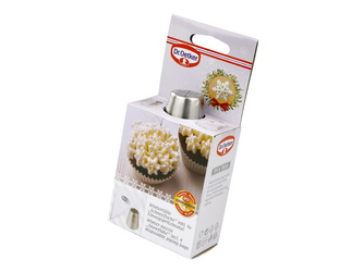 Tylka dekoracyjna płatki śniegu z 4 woreczkami do dekoracji Święta