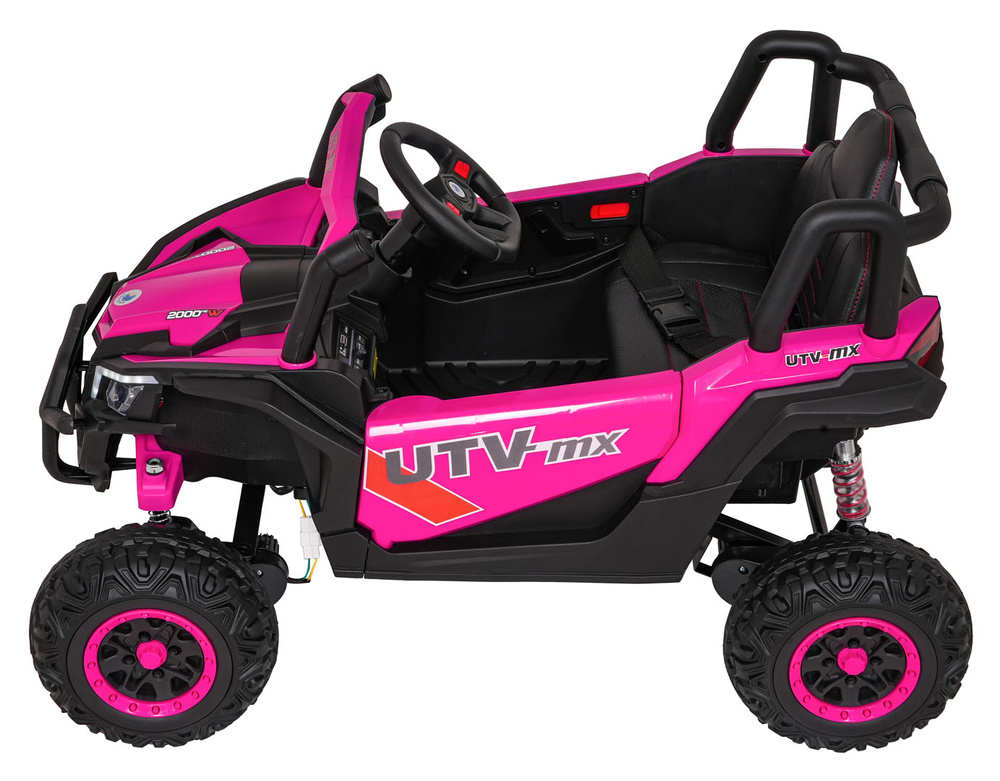 Pojazd Buggy Madman UTV-MX Różowy