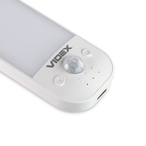 LAMPKA NOCNA LED Z AKUMULATOREM I CZUJNIKIEM RUCHU VIDEX VL-NL014W-S