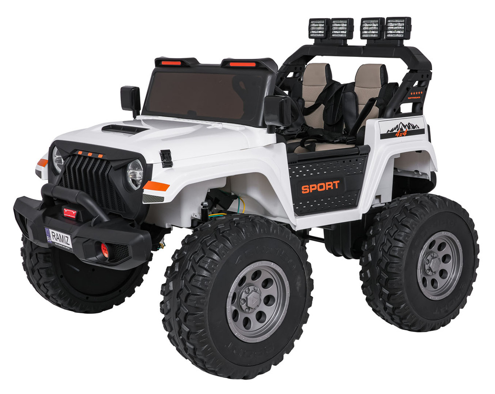 Pojazd Extreme Sport 4x4 Biały