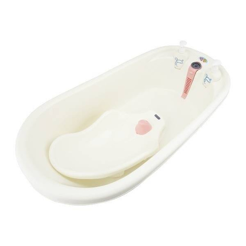 Wanienka z czujnikiem temperatury 90 x 45 x 23 cm KINDERSAFE  różowa