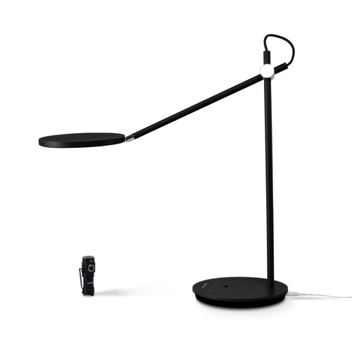 Lampa biurkowa LED ściemnialna VIDEX TF15B 20W 4100K czarna