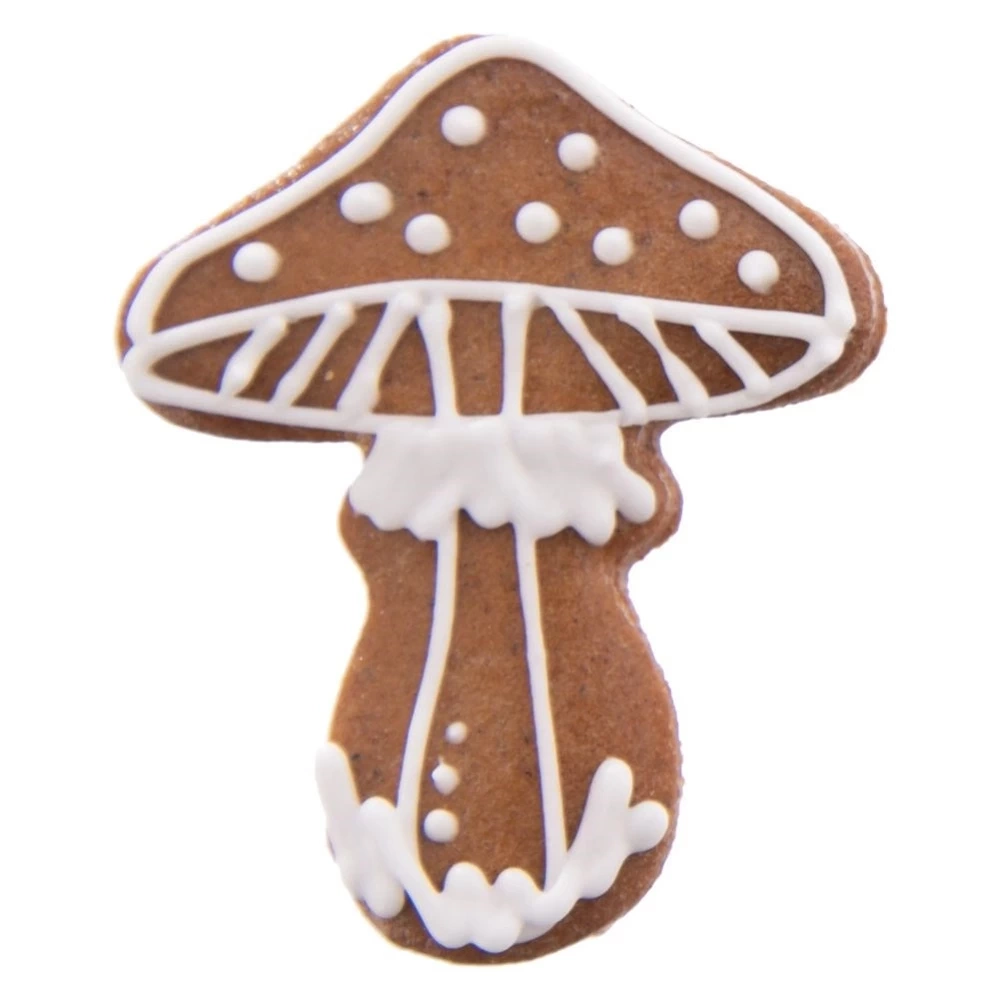 Wykrawacz do ciastek stalowy muchomor 6 cm