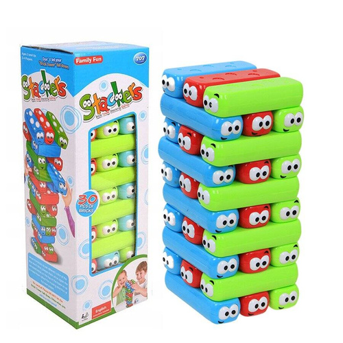 Klocki Stackers Jenga 30 szt Gra dla dzieci