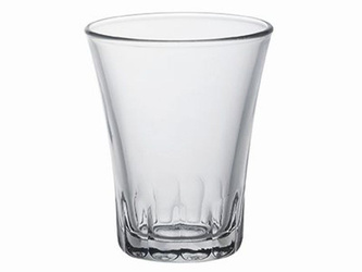 Zestaw 4 szklanek herbaciano-kawowych 130ml hartowane szkło bezbarw Duralex