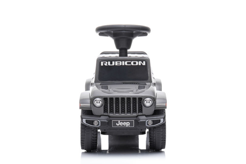 Jeździk odpychacz pchacz z dźwiękiem Jeep auto dla dziecka szary