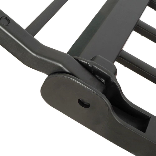 Suszarka na pranie czarna rozkładana XXL 200 cm