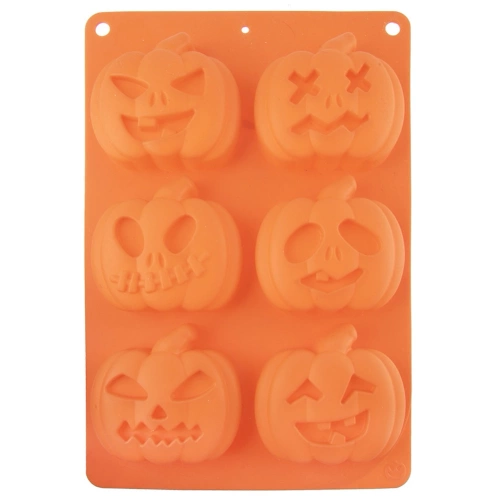 Forma do ciastek muffinek silikonowa Halloween 25x18x3 cm