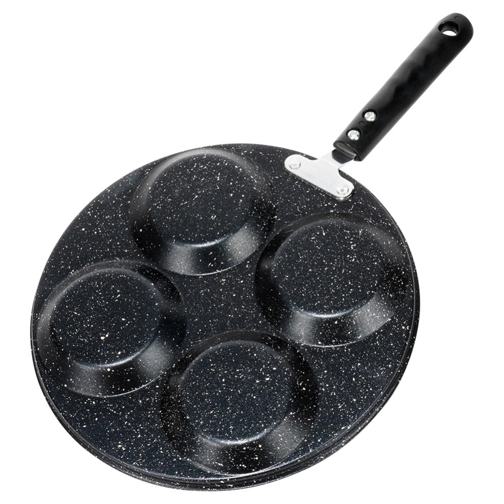 Patelnia do jajek granitowa 4 otwory BASIC LINE 24 cm