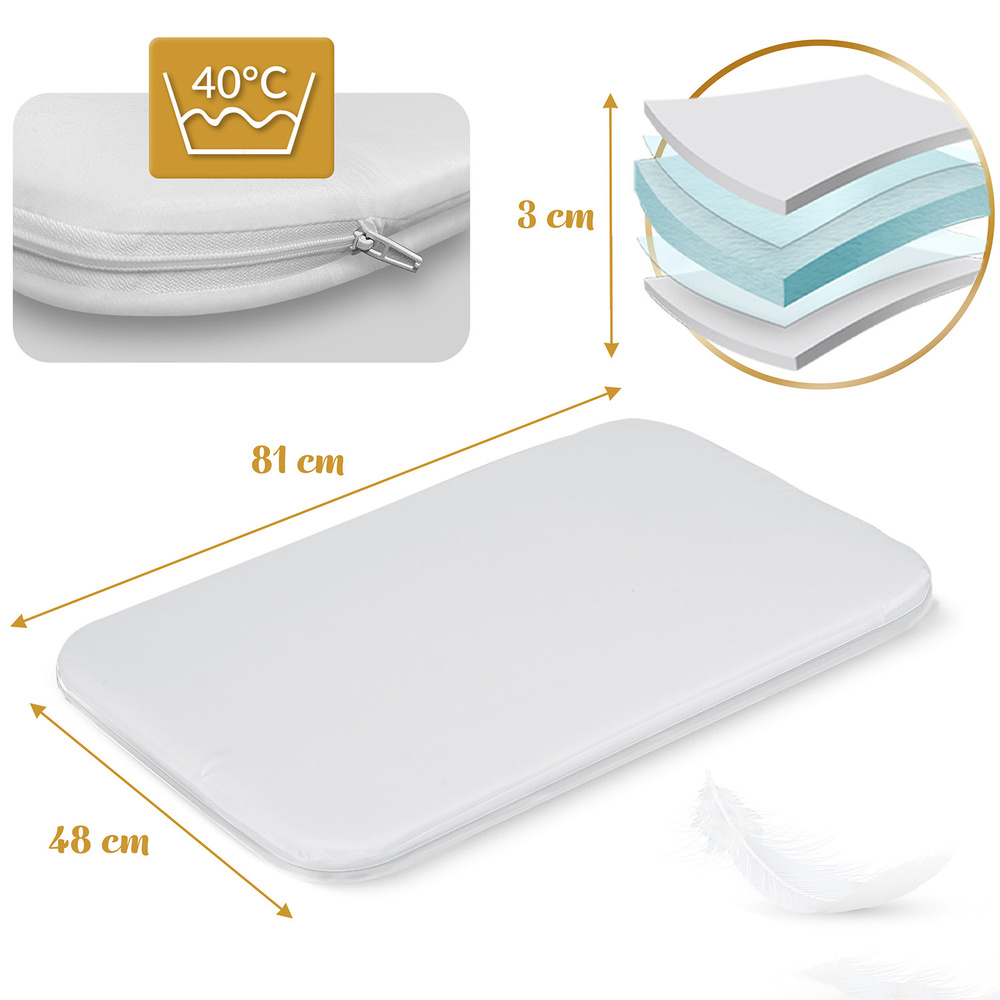 Łóżeczko dziecięce składane turystyczne dostawka