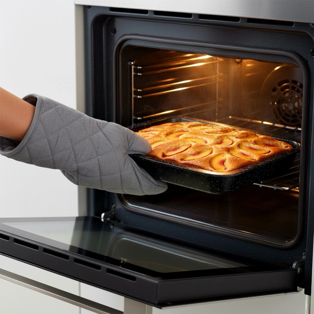 Forma do pieczenia granitowa z pokrywką 36x23x4,5 cm