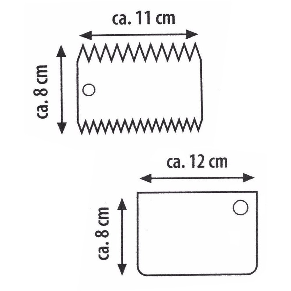 Dekorator/skrobaczka wybierak łopatka do ciasta dekorator ZENKER 43918
