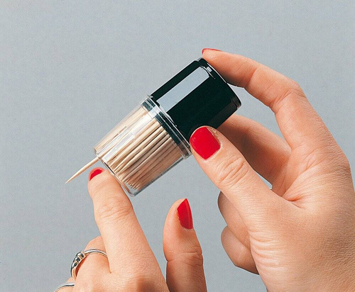 Wykałaczki drewniane patyczki do koreczków  6,5 cm FACKELMANN 57651