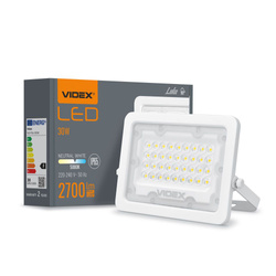 Naświetlacz Videx LED 30W 2700lm neutralna biel 5000K aluminium IP65 120°
