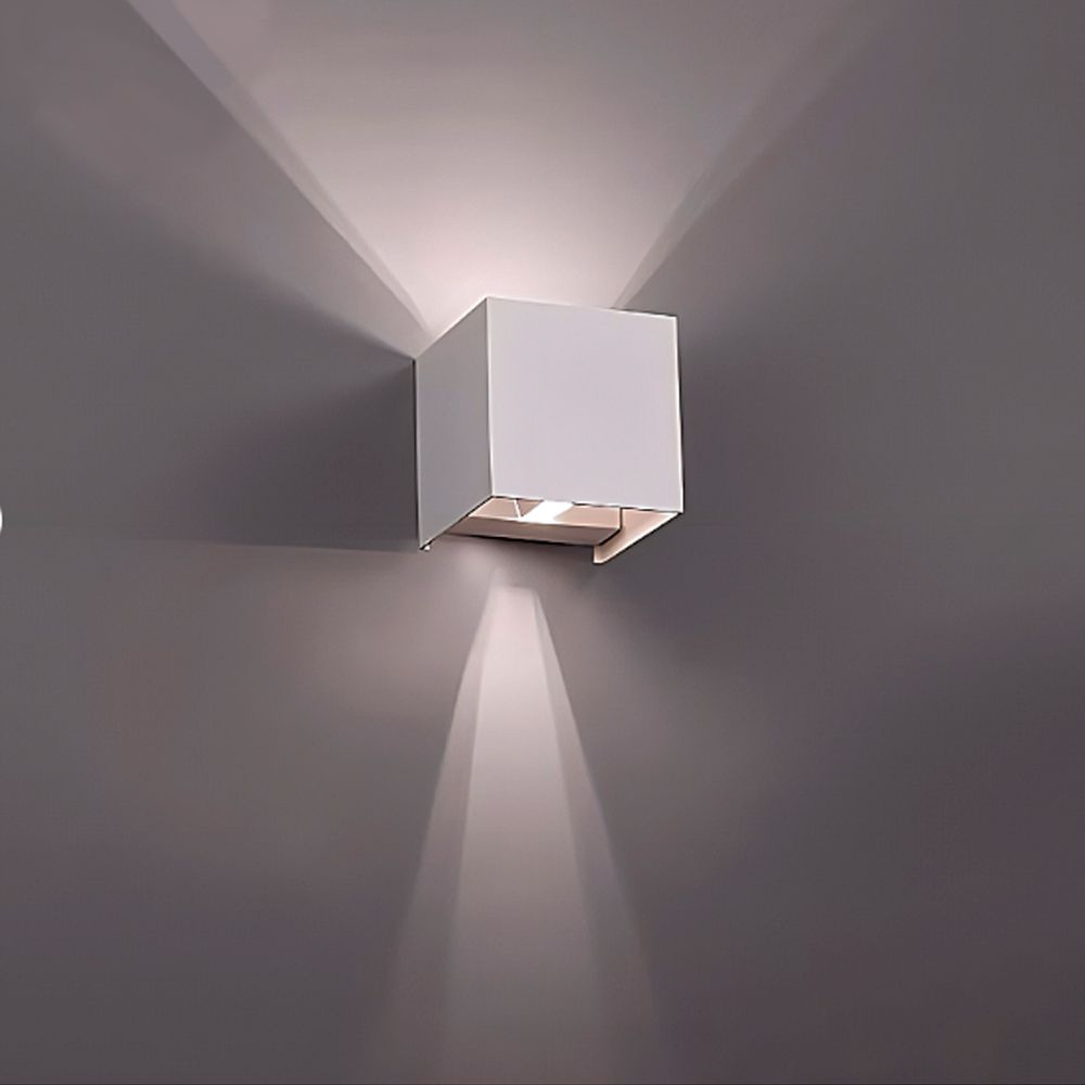 Oprawa elewacyjna dwustronna VIDEX-6W-ERIC-WHITE
