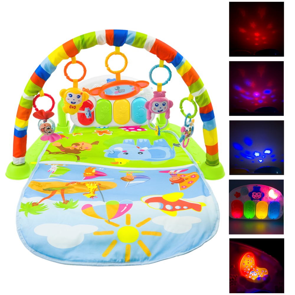 Mata edukacyjna interaktywna + PIANINO iBaby 