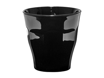 Szklanka do picia 250 ml Soft Touch Black szkło hartowane Duralex