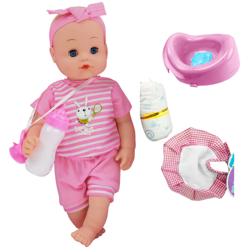 Interaktywna lalka - mówi, śmieje się + akcesoria 