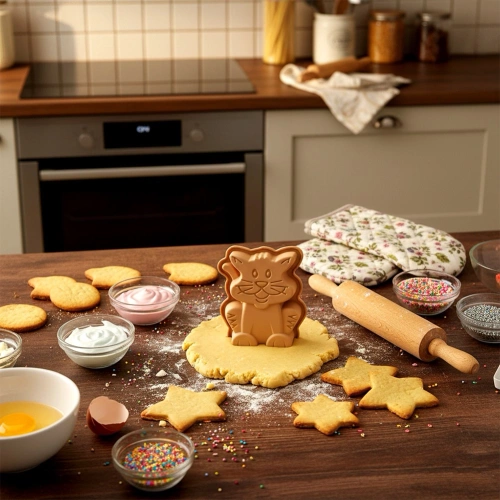 Forma do pieczenia silikonowa kot 20x16x4,5 cm