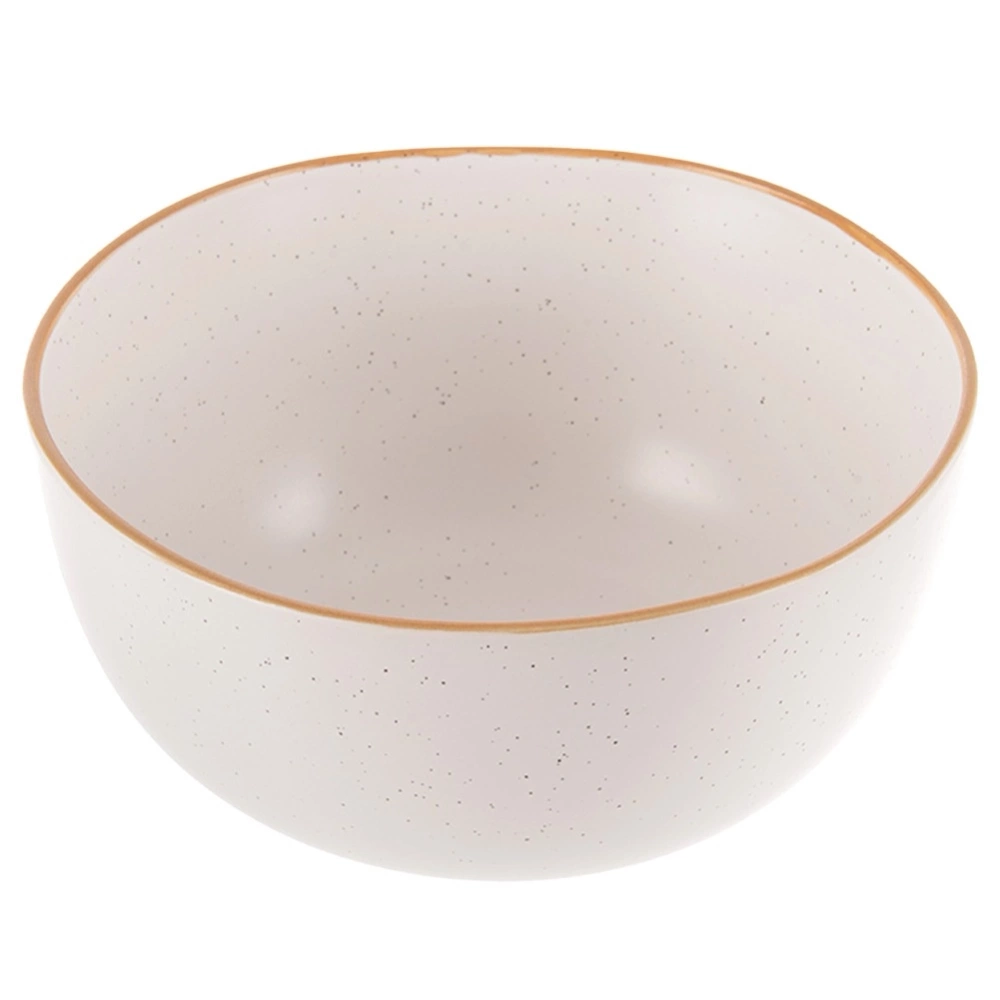 Miska ceramiczna beżowa 18 cm, 1,2 l