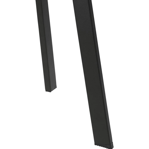 Stolik balkonowy metalowy szary okrągły 50x45 cm